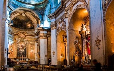 MISA EN LA BASÍLICA PONTIFICIA DE SAN MIGUEL