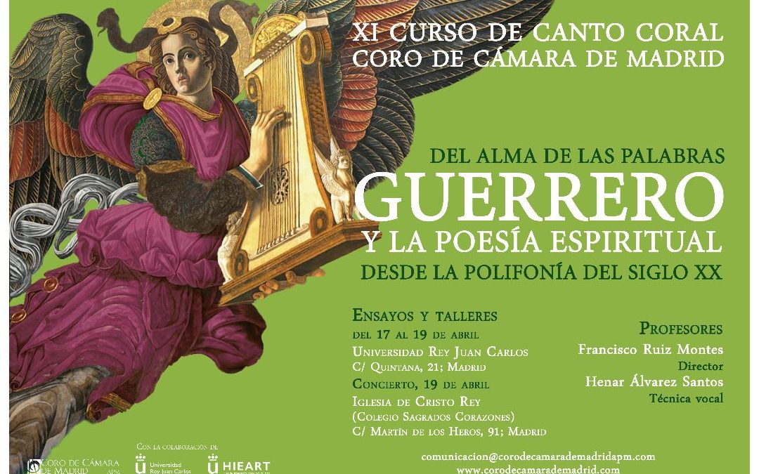 Abierta la inscripción al XI Curso de Canto Coral